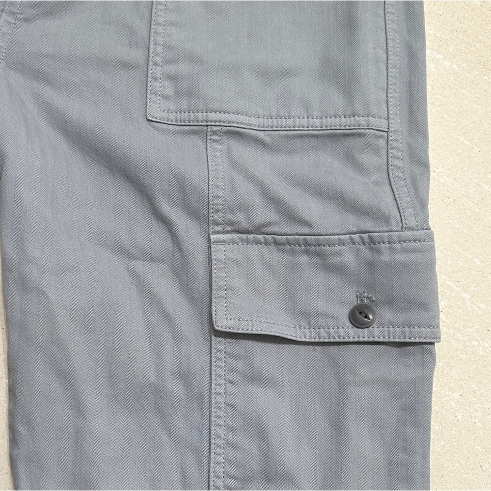 Madewell Garment-Dyed '90s Straight Cargo Pant size 30 in solstice gray! - Picture 7 of 10